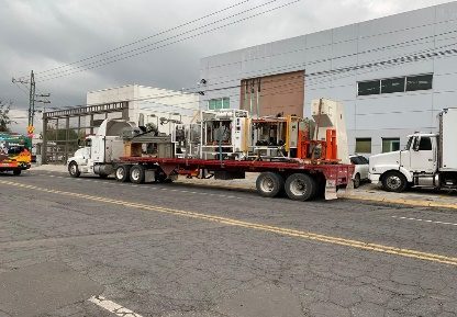 Recolección de RME — transporte de equipo